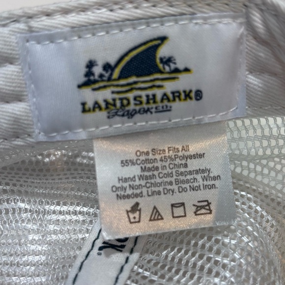 NWOT Landshark Island Style Lager Hat Baseball Cap One Size Adjustable - Picture 4 of 9